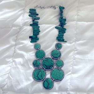 Sassy Jones Green Tizani Necklace